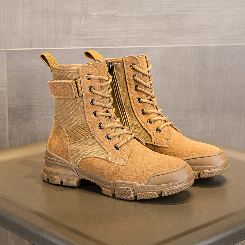 Women'S Fashion Hiking Boots - Новые женские ботинки из натуральной кожи