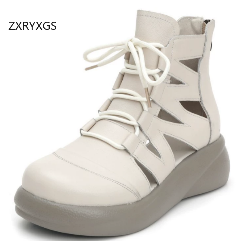 Women'S Fashion Layering - Женские сандалии ZXRYXGS из натуральной кожи