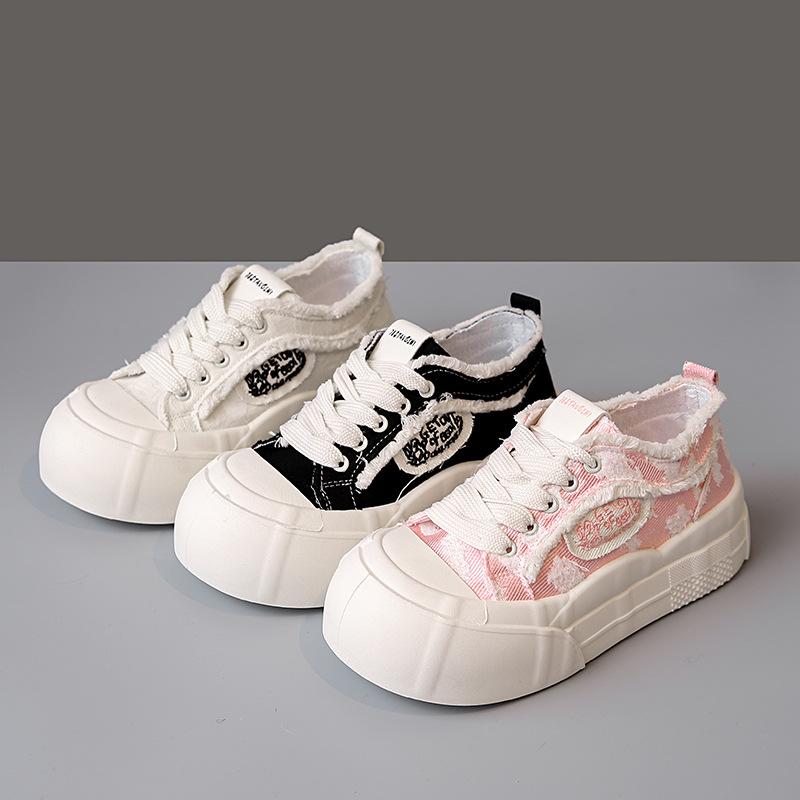 Women'S Fashion Tennis Shoes - Женские кроссовки на платформе, белые теннисные