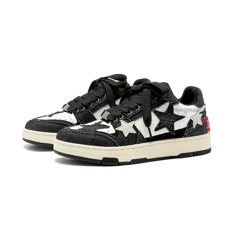 Women'S Fashion Tennis Shoes - Женские кроссовки Мужская ретро-звезда Y2K Панк