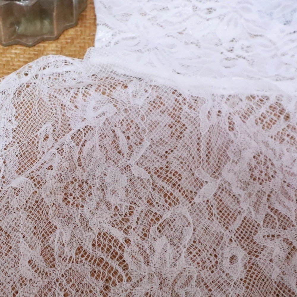 Wrap Blouse Chiffon - Съемный воротник-шаль из шифона с вышивкой