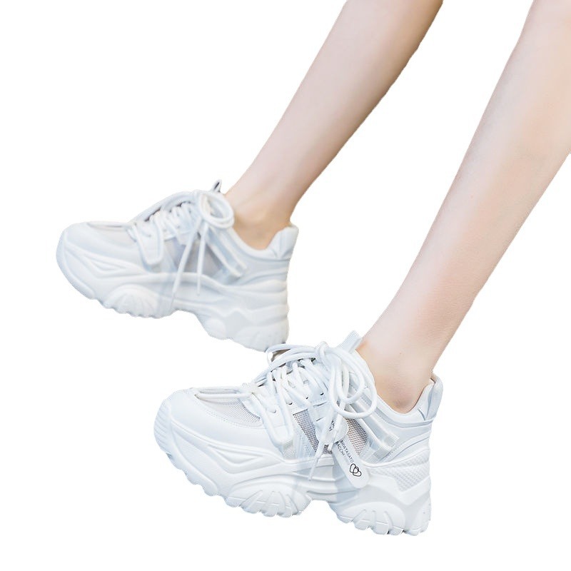 Women'S Fashion Tennis Shoes - Женские повседневные кроссовки на платформе, весенние,