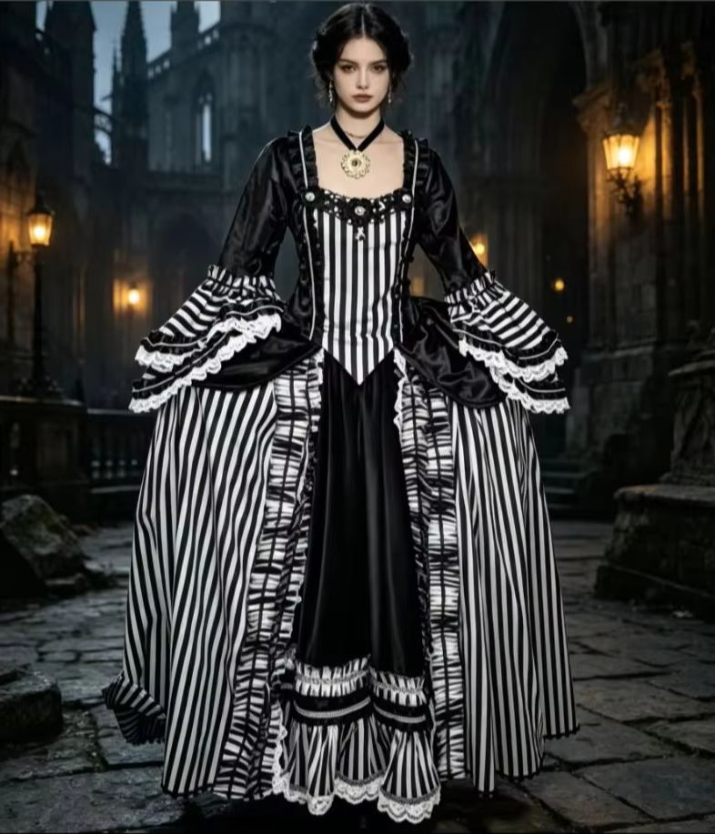 Women Fashion Gown - Платье в стиле рококо 1700-х годов,