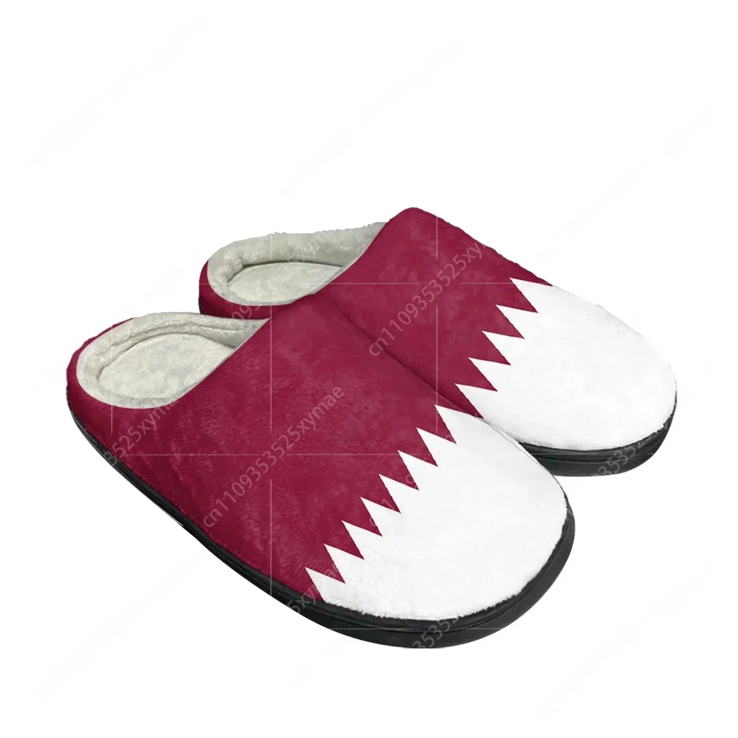 Women Fashion Qatar - Домашние хлопковые тапочки с флагом Катара,