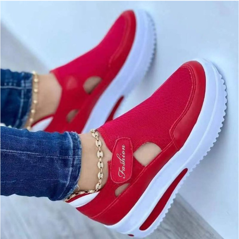 Women'S Fashion Tennis Shoes - Новые красные женские кроссовки 2026 года: