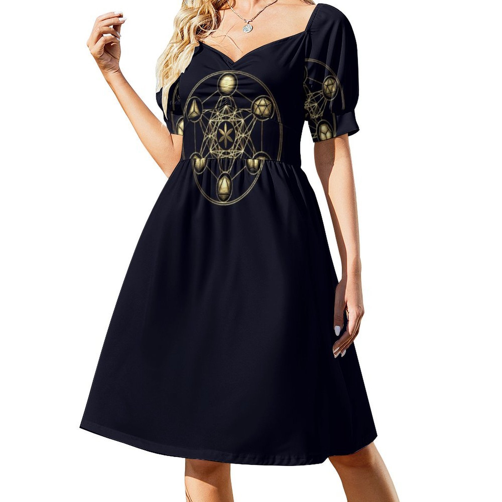 Platonic Solids Metatrons Cube – обзор и цена Women Fashion Gown