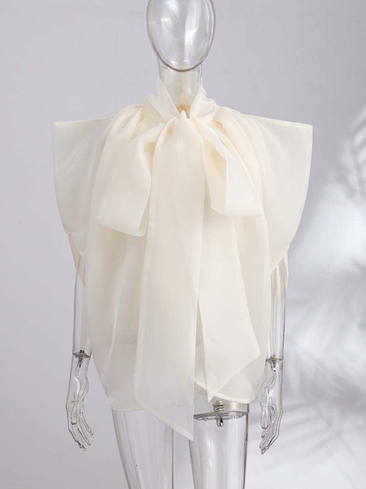Модный женский топ без рукавов – обзор и цена Wrap Blouse Chiffon