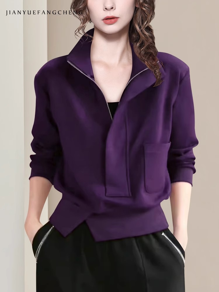 Женские вязаные толстовки с по – обзор и цена Women'S Fashion Quarter Zip