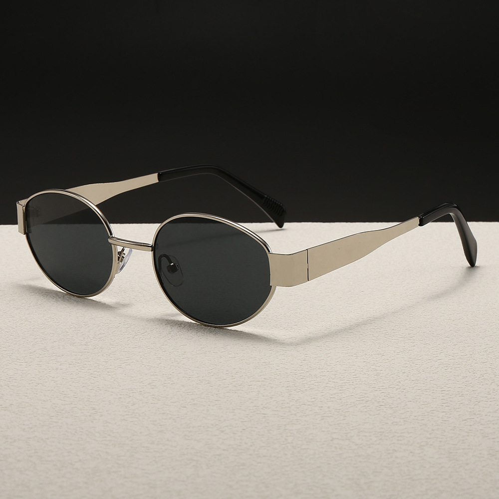 Модные круглые металлические с – обзор и цена Women Fashion Glasses