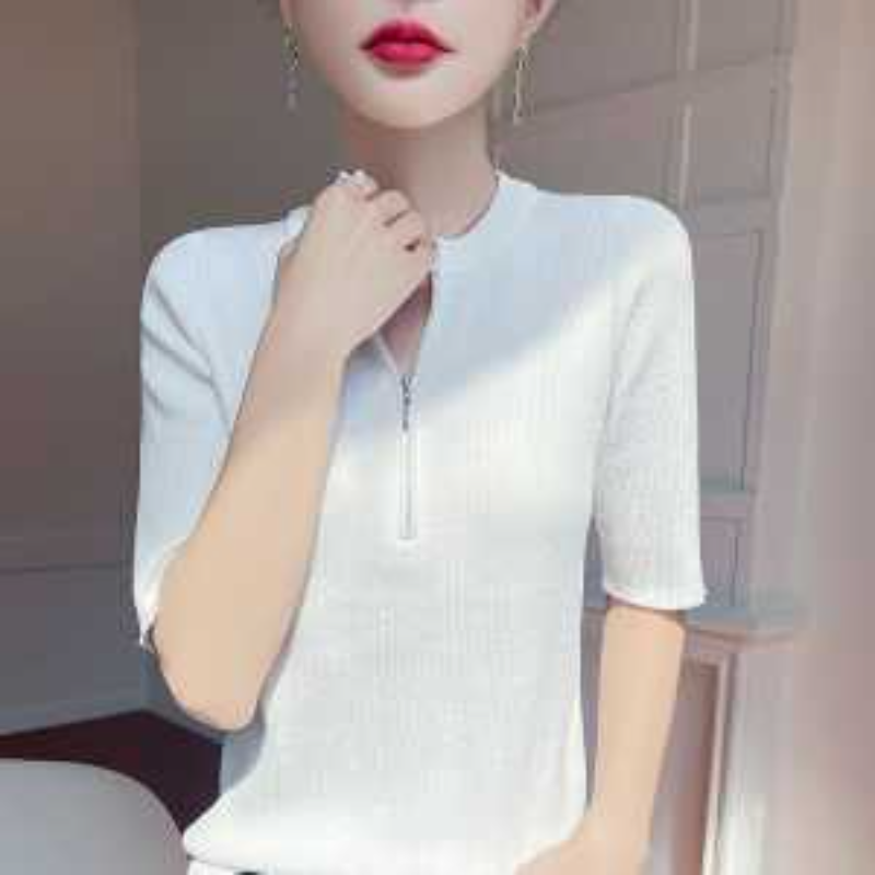 Женская красная трикотажная фу – обзор и цена Women'S Fashion Quarter Zip