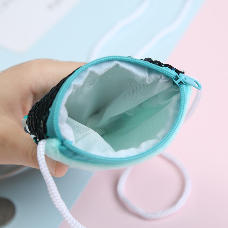 Кошелек для монет с пайетками  – обзор и цена Coin Purse Women
