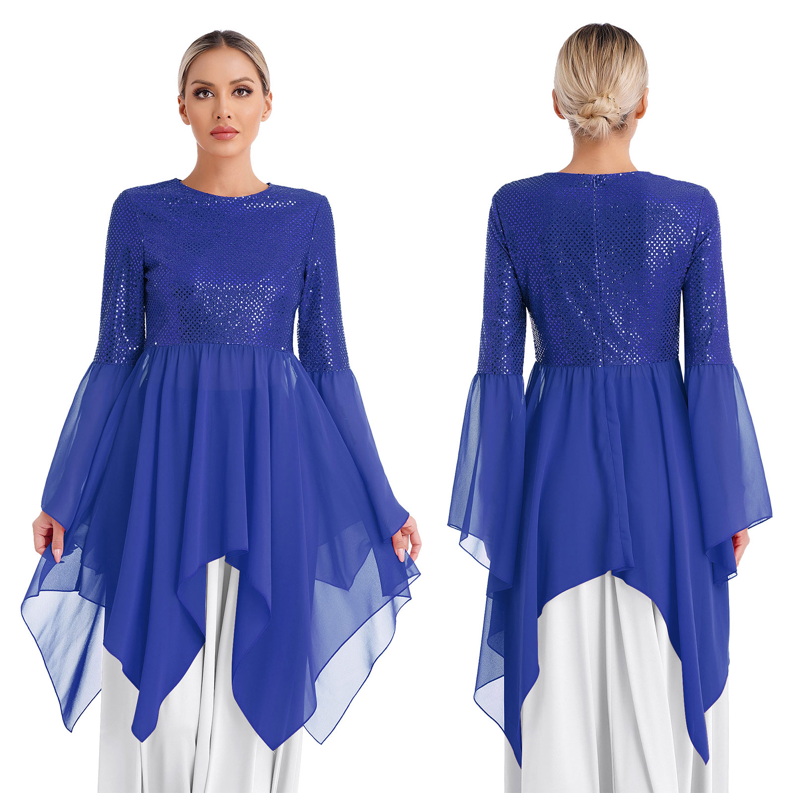 Женское шифоновое платье для л – обзор и цена Wrap Blouse Chiffon