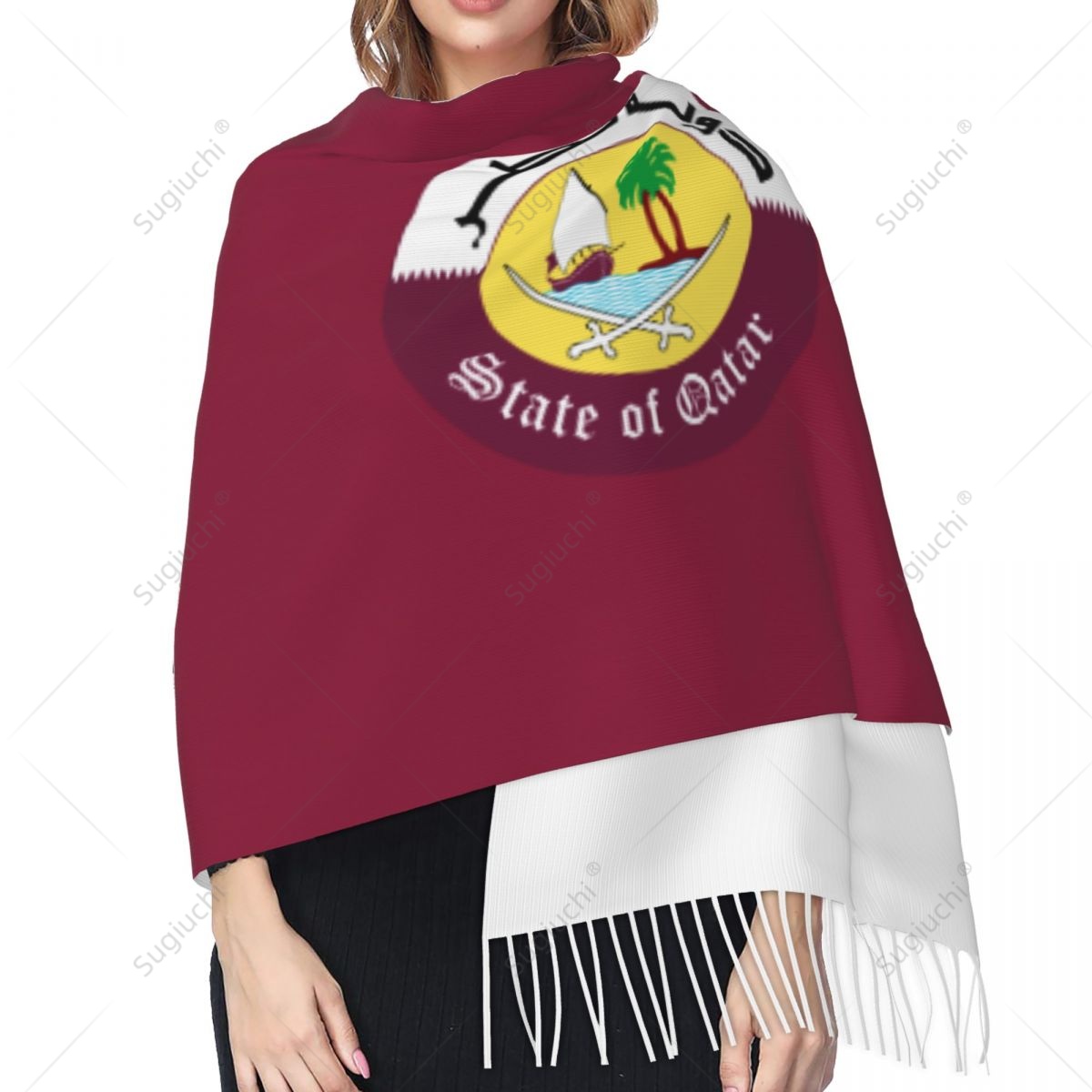 Шарф с гербом Катара, флаг, па – обзор и цена Women Fashion Qatar