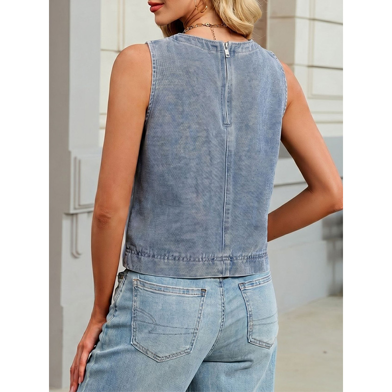 Женский джинсовый жилет Benuyn – обзор и цена Women Fashion Jeans
