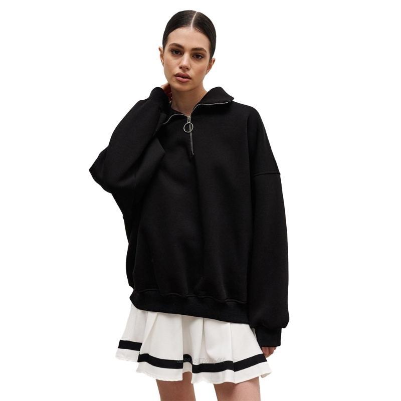 X5XA Женская мода с длинным ру – обзор и цена Women'S Fashion Quarter Zip