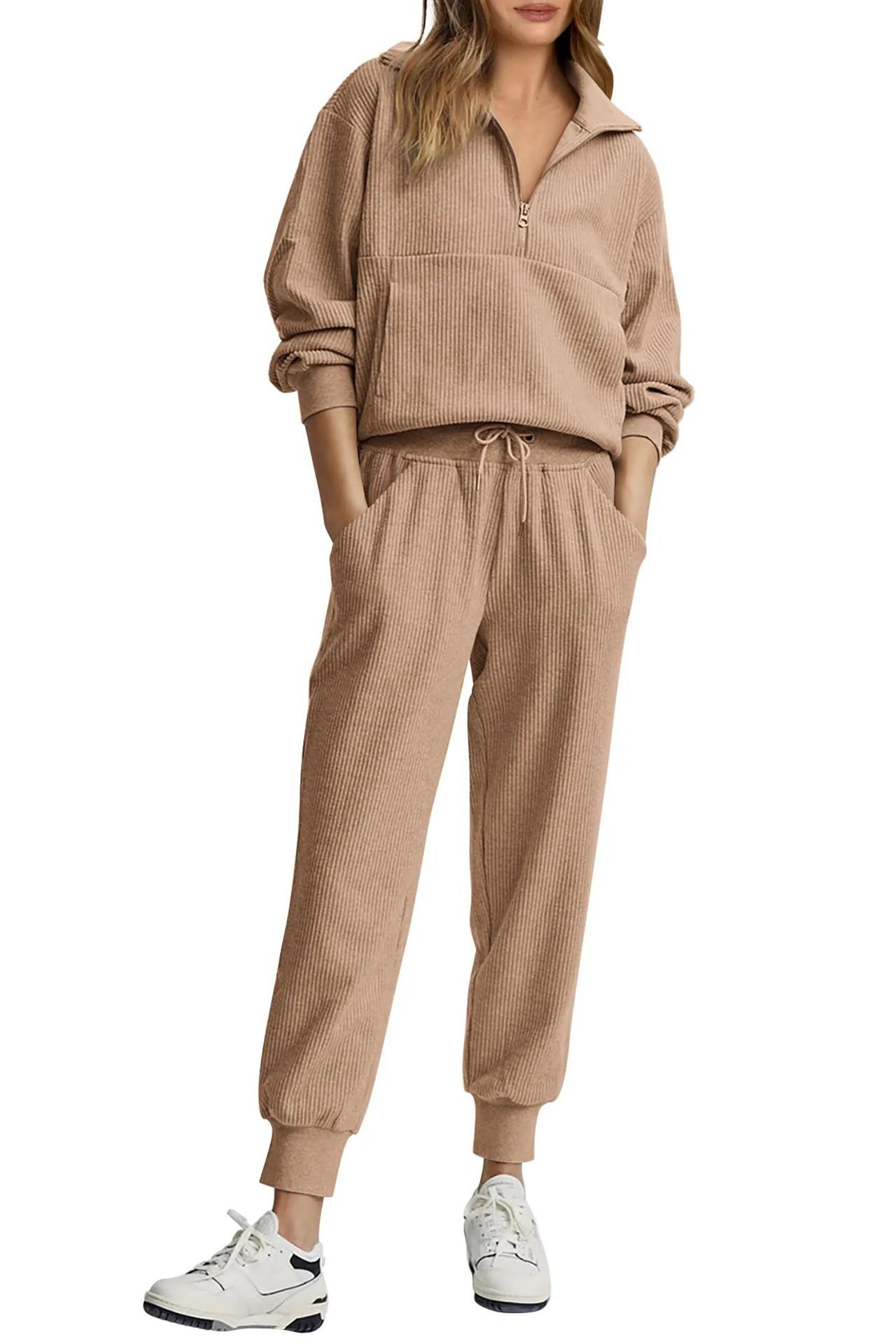 Комплект повседневной одежды A – обзор и цена Women'S Fashion Quarter Zip