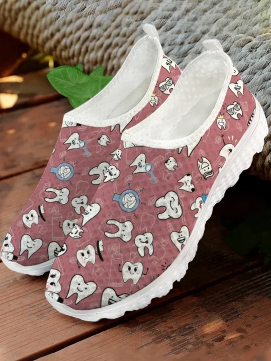 Белые кроссовки с мультяшным п – обзор и цена Women'S Fashion Tennis Shoes