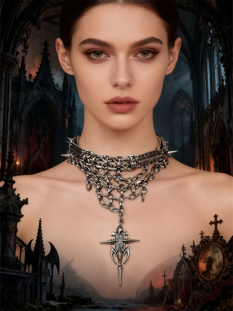 Готические многослойные ювелир – обзор и цена Women'S Fashion Edgy