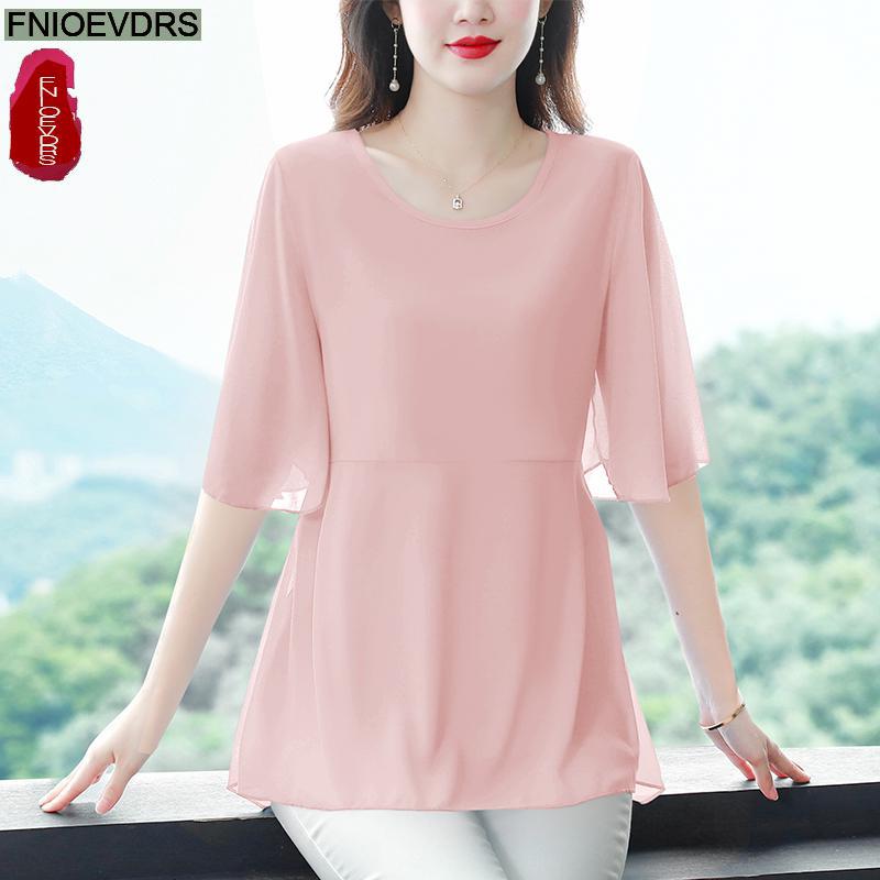 Свободная Женская летняя одежд – обзор и цена Wrap Blouse Chiffon