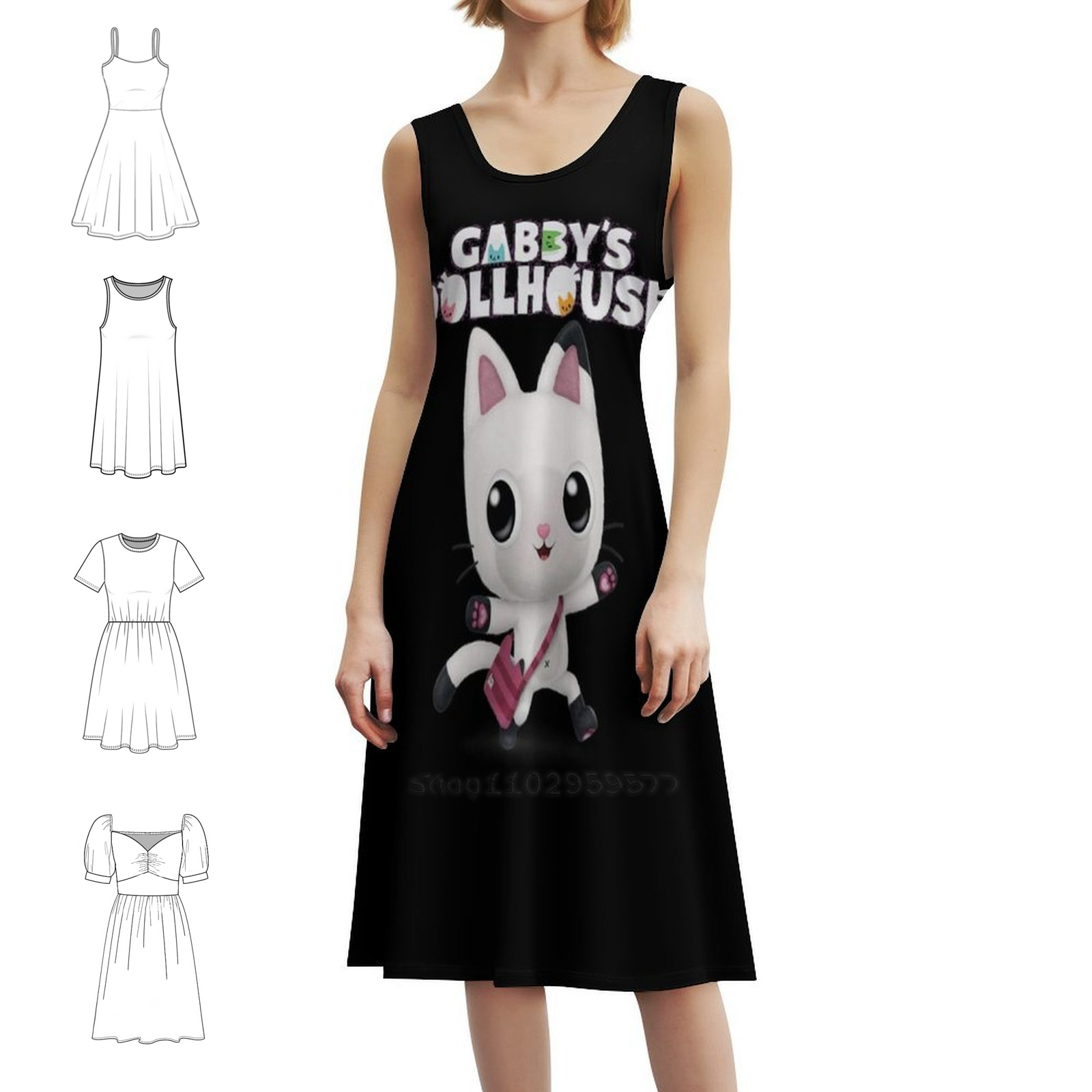 Кукольный домик Габби, шикарно – обзор и цена Women Fashion Gown